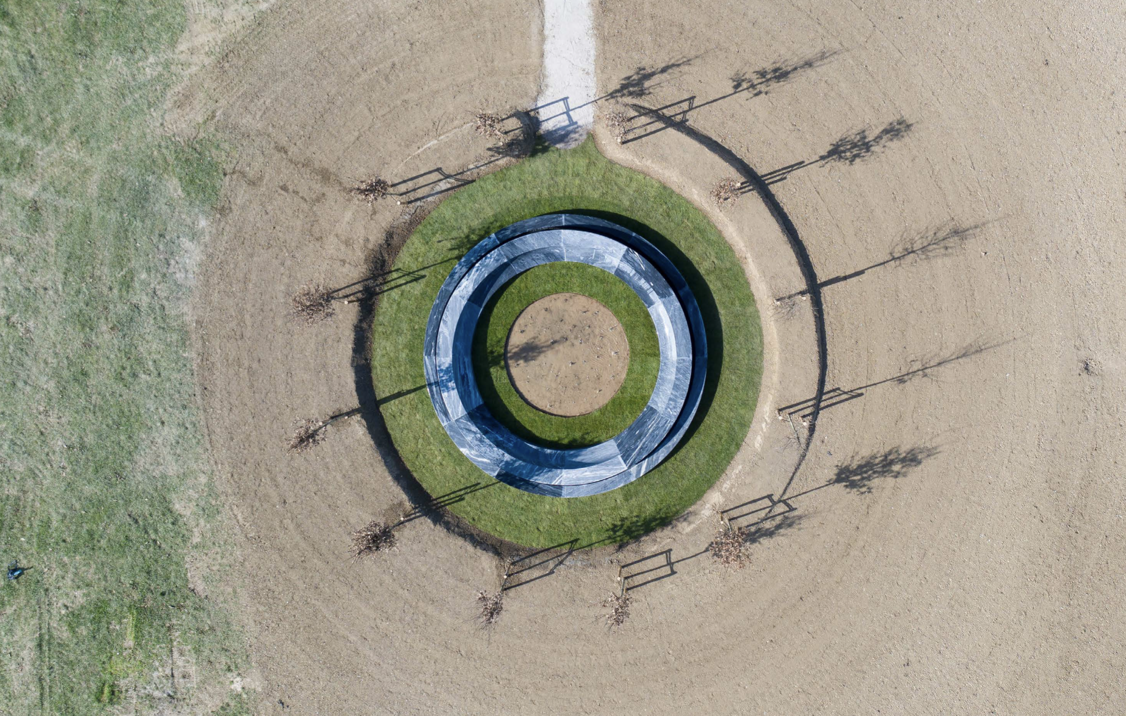 Jardin de la Paix canadien – « Drapeau », 2018, Art & jardins