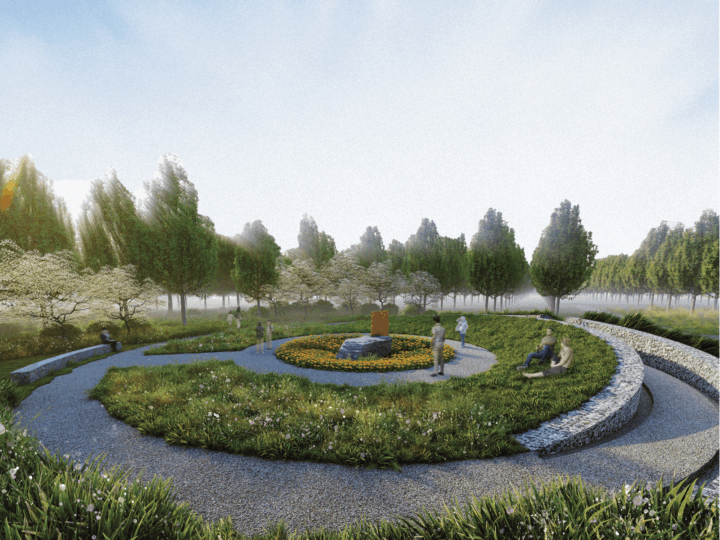 Jardin de la Paix indien – «Hues of peace», 2025